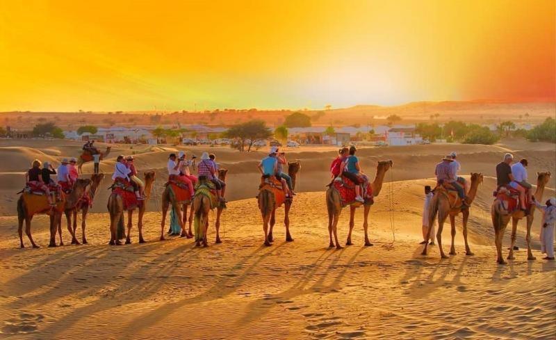 Sam Dunes Desert Safari Camp Hotel Jaisalmer Luaran gambar